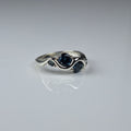 Silver Ring with London Blue Topaz