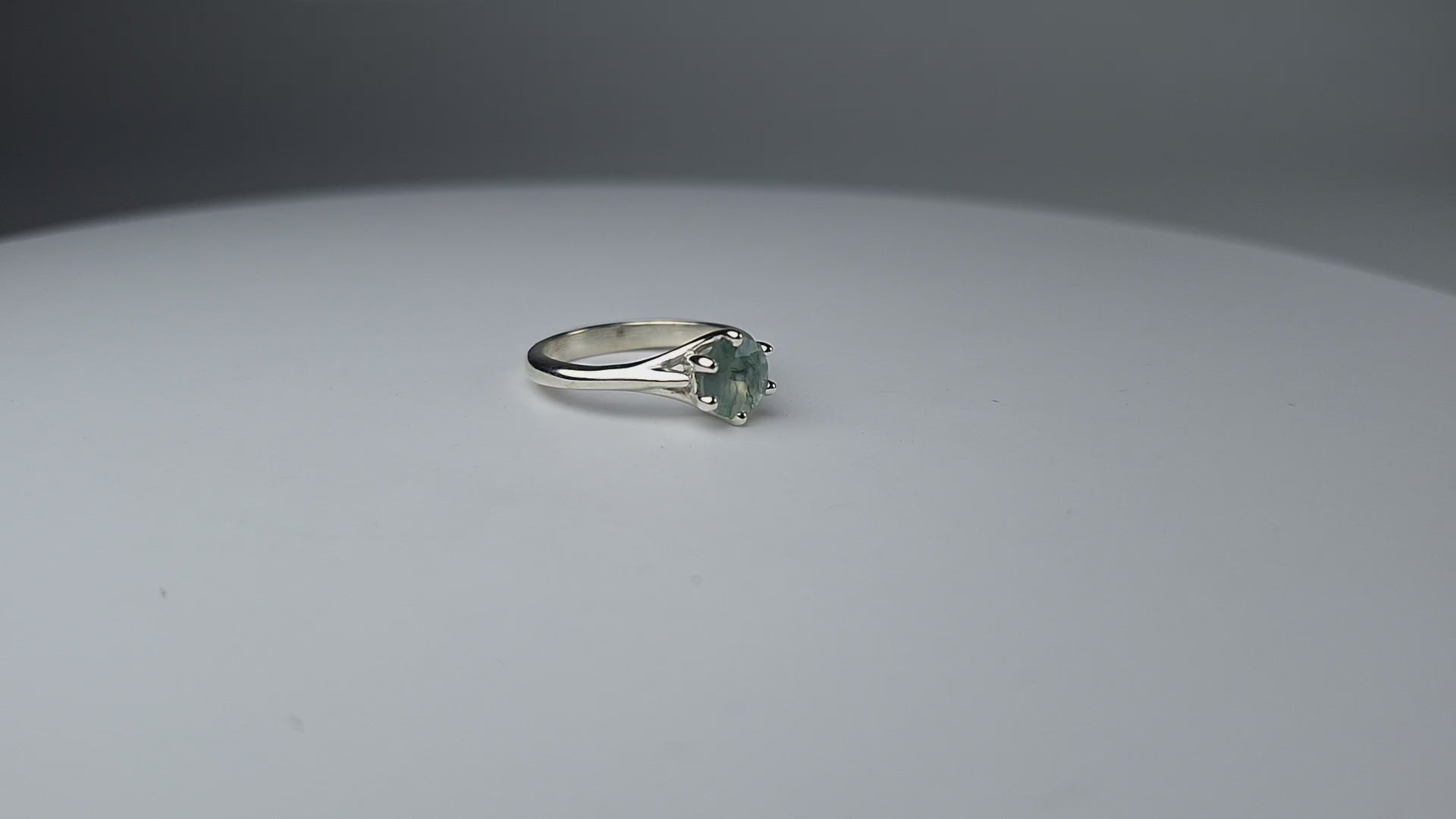 Moss Agate Ring